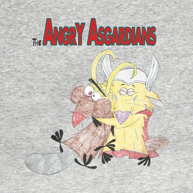 Angry Asgardians by SFFMuseElsa